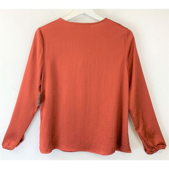 NWT Kasper Tie Neck Blouse - Picture 3 of 9